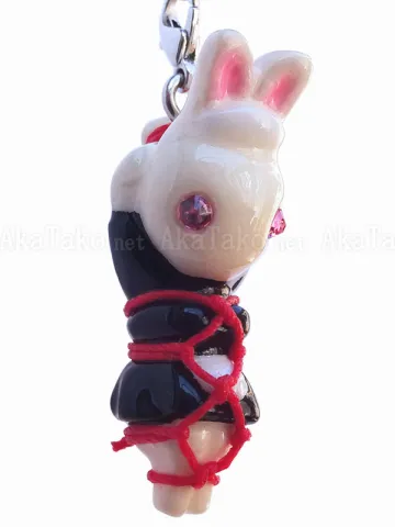 French Maid Bunny Kinbaku Charm front