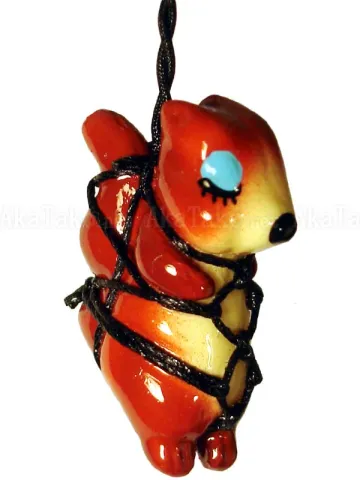 Squirrel Karada Kinbaku Charm front