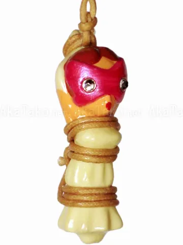 Lady in Butterfly Mask Kinbaku Charm front