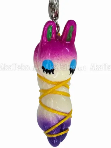 White Bunny Kikko Vibrant Kinbaku Charm front