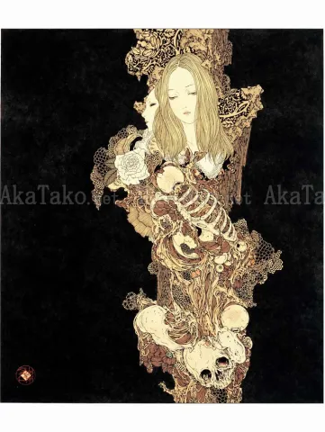Takato Yamamoto Calling – A Voice Calling from the Darkness painting