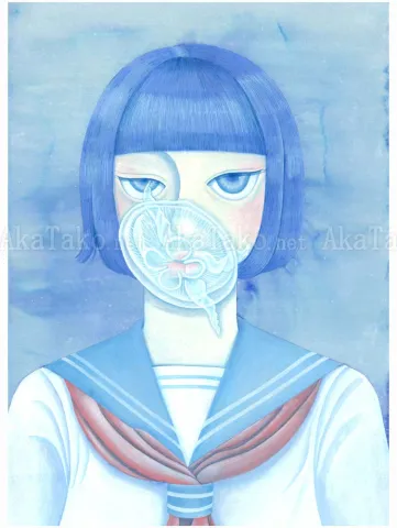Chika Yamada Safe Breathing Original Painting