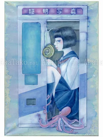 Chika Yamada Silent Scream Original Painting