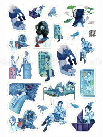 Chika Yamada Sticker Sheet