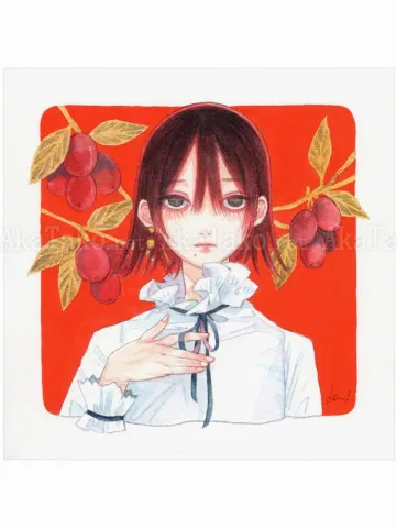 Em Nishizuka Original Painting - Red Window