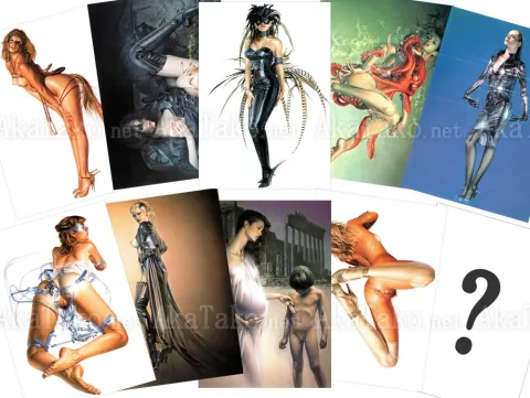 Hajime Sorayama Postcard Set 002