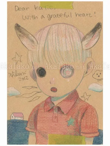 Hikari Shimoda Original Drawing 2 - front