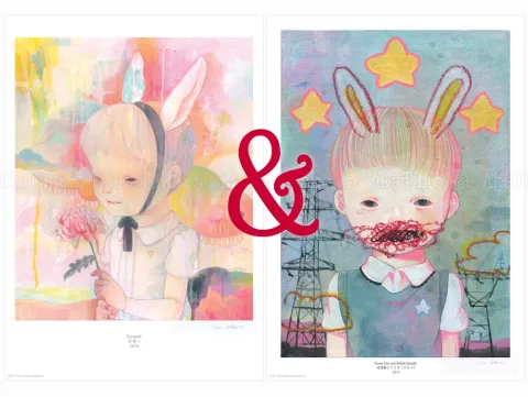 Hikari Shimoda Poster Pair SIGNED