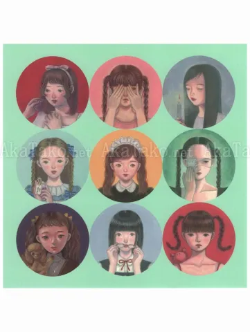 Kana Miyamoto Sticker Sheet