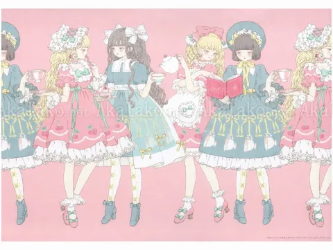 Kira Imai Mini Poster Endless Tea Party