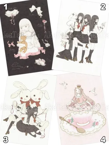 Kira Imai Postcard Group 11 from Girls Kingdom and Hitosaji Hime