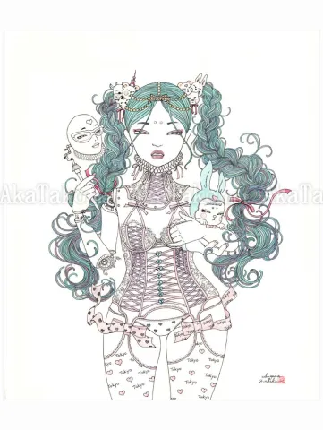 Makiko Sugawa Tokyo Passion Original Artwork