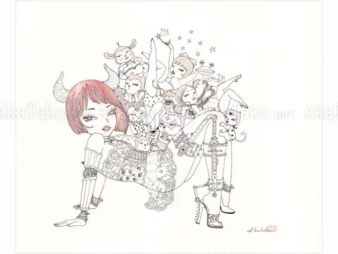 Makiko Sugawa Vitality Original Artwork