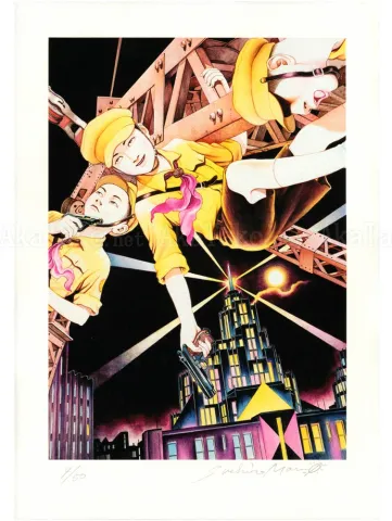 Suehiro Maruo Print 2 New Century SM Pictorial SIGNED