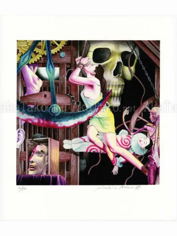 Suehiro Maruo Print 6 CD Jacket SIGNED