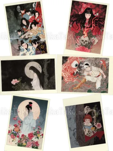 Takato Yamamoto postcard set 6 Japonesthetique