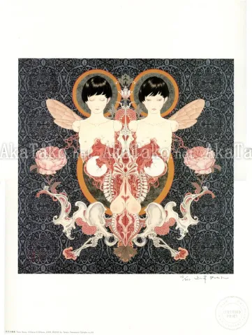 Takato Yamamoto print Twin Roses 双児の薔薇