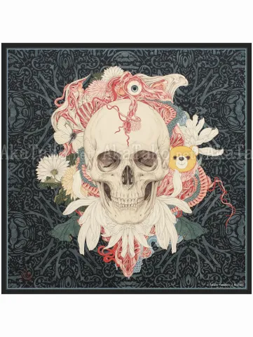 Takato Yamamoto Silk Scarf