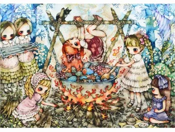 Tama Lunch Is Ready poster SIGNED