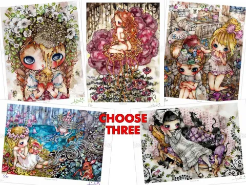 Tama Poster Set of Three - Signed and Numbered