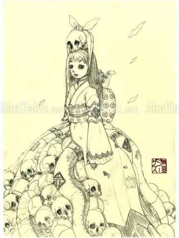 Tokyo Jesus Aka Tako Girl Original Artwork