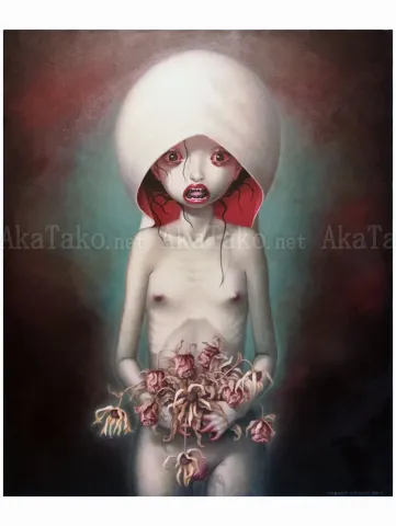 Trevor Brown Original Painting Ohaguro