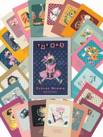Trevor Brown Toy Box Postcard Set
