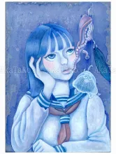 Chika Yamada Tell Me the Name of that Star Original Painting