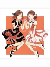 Em Nishizuka Octopus Twins Original Painting