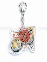 Shintaro Kago AkaTako Acrylic Keychain - front side