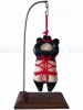 Suspended Panda Kinbaku Doll back
