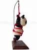 Suspended Panda Kinbaku Doll side