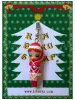 Santa Lady Kinbaku Charm on display card