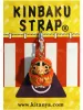 Daruma Doll Karada Kinbaku Charm on display card