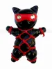 Red Mask Cat Karada Kinbaku Pin front