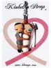 Wedding Western Kinbaku Charm on display card