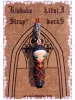 Gray Nun Karada Kinbaku Charm on display card