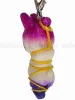 White Bunny Kikko Vibrant Kinbaku Charm back