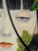 Akiko Ijichi Symbiosis 1 - Mutual Parasitism Original Painting (detail)