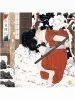 Takato Yamamoto Bound Woman in a Snow Storm painting
