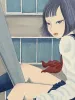 Chika Yamada Melts in the Wind Original Painting - detail