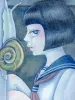 Chika Yamada Silent Scream Original Painting (detail)