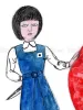 Daisuke Ichiba Shall I? Original Artwork (detail)