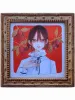Em Nishizuka Original Painting Red Window - frame is included