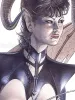 Hajime Sorayama Giclée Print 34 - close up detail
