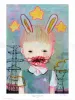 Hikari Shimoda Power Line & Rabbit (Secret) poster SIGNED