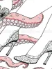 Makiko Sugawa Summer Beach Original Artwork (detail)
