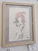 Makiko Sugawa Tako and Pearl Original Artwork (frame included)