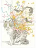 Shintaro Kago Funny Girl 109 original painting