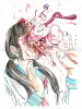 Shintaro Kago Funny Girl 120 original painting
